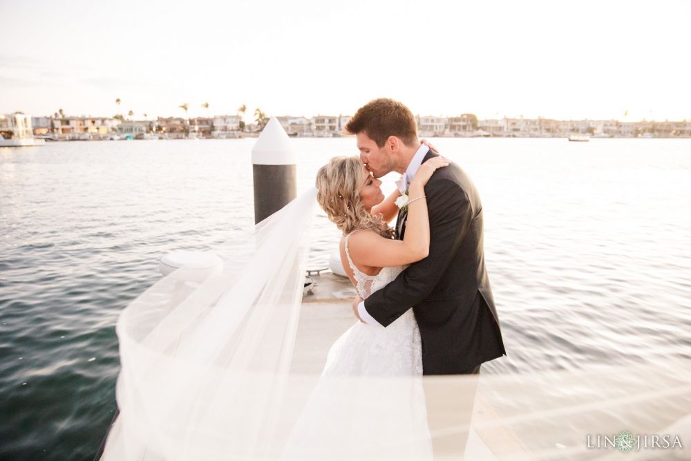 Orange County wedding photographer Newport Beach harbor Balboa Bay