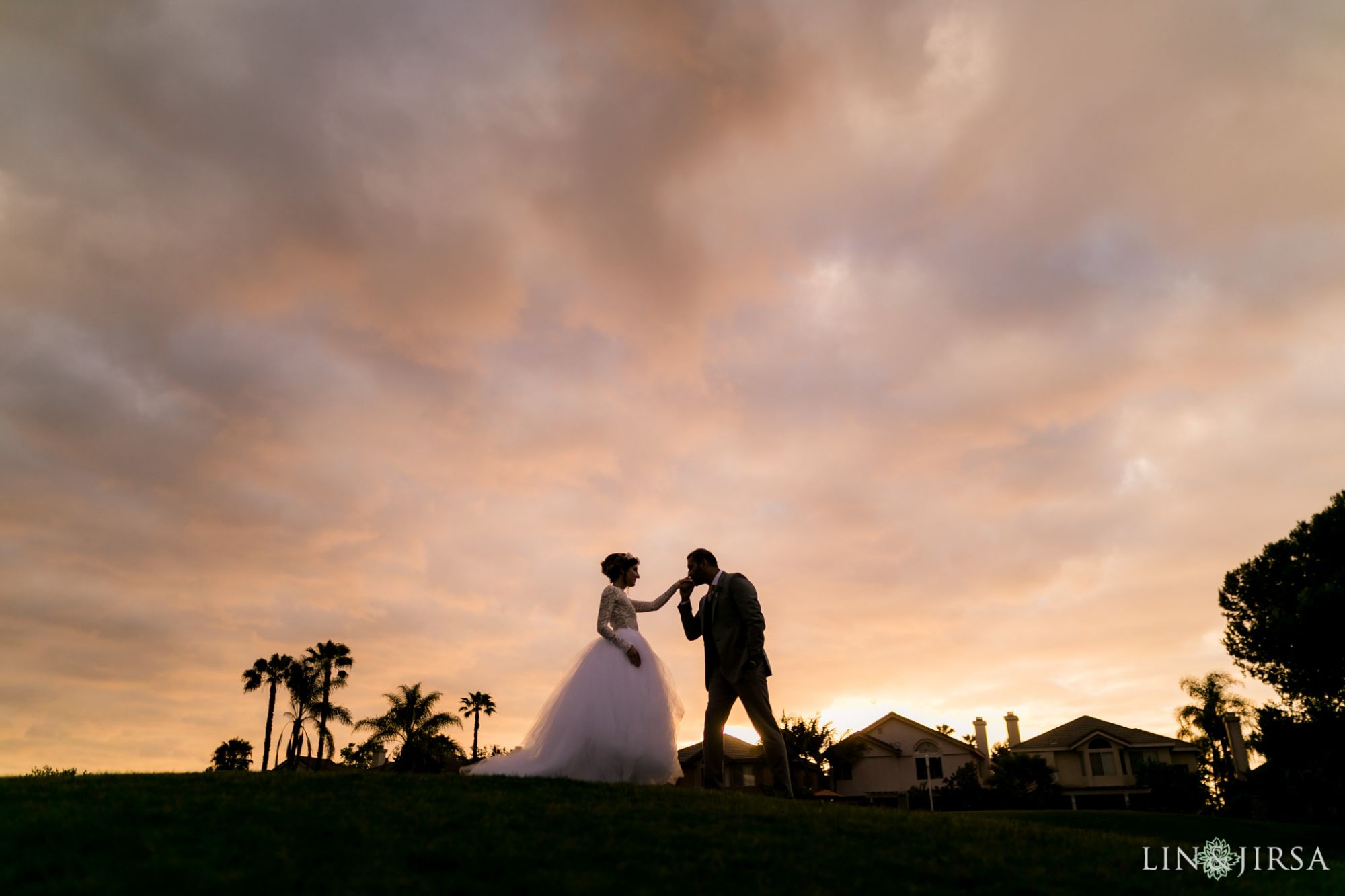 carmel mountain ranch san diego pakistani persian muslim wedding photography silhouette