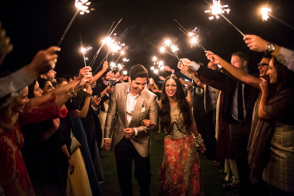 evening sparkler shot evening sparkler shot