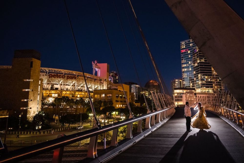 hilton san diego bayfront wedding night couples