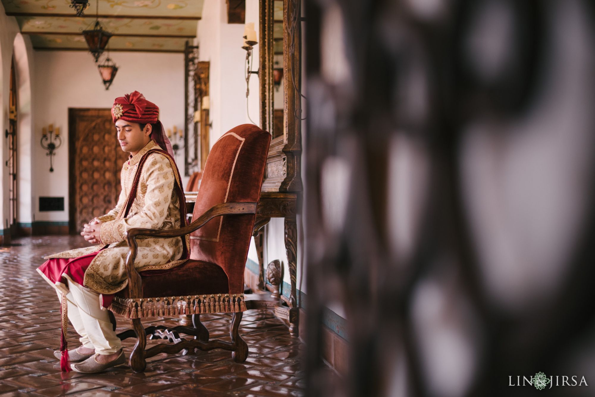 hummingbird nest ranch indian wedding photography indian groom attire