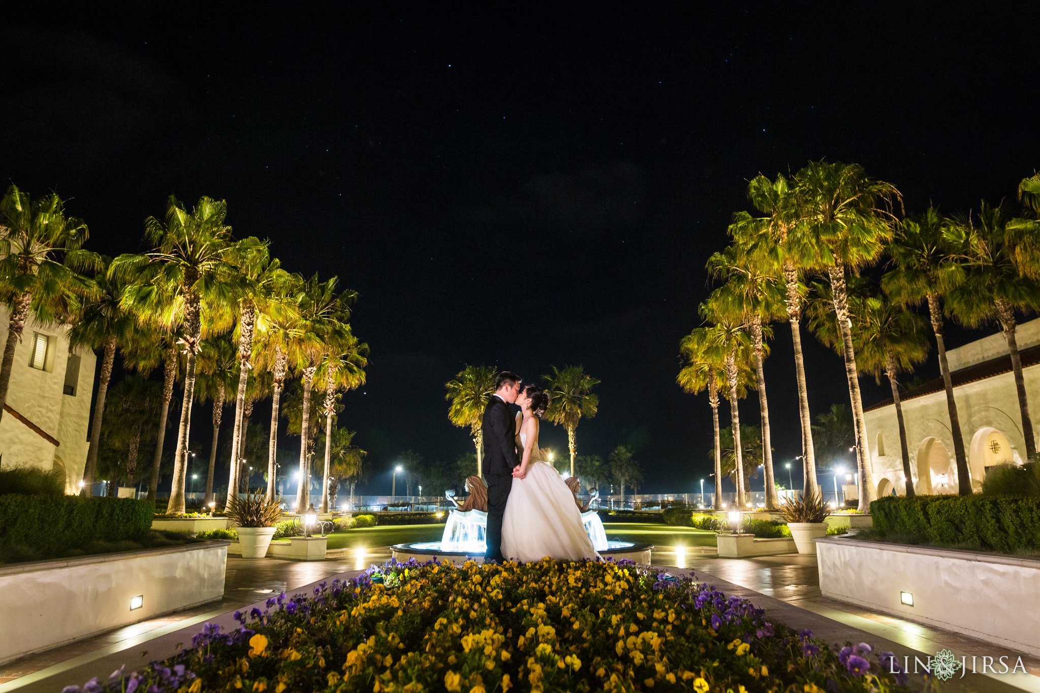 hyatt huntington beach night photo