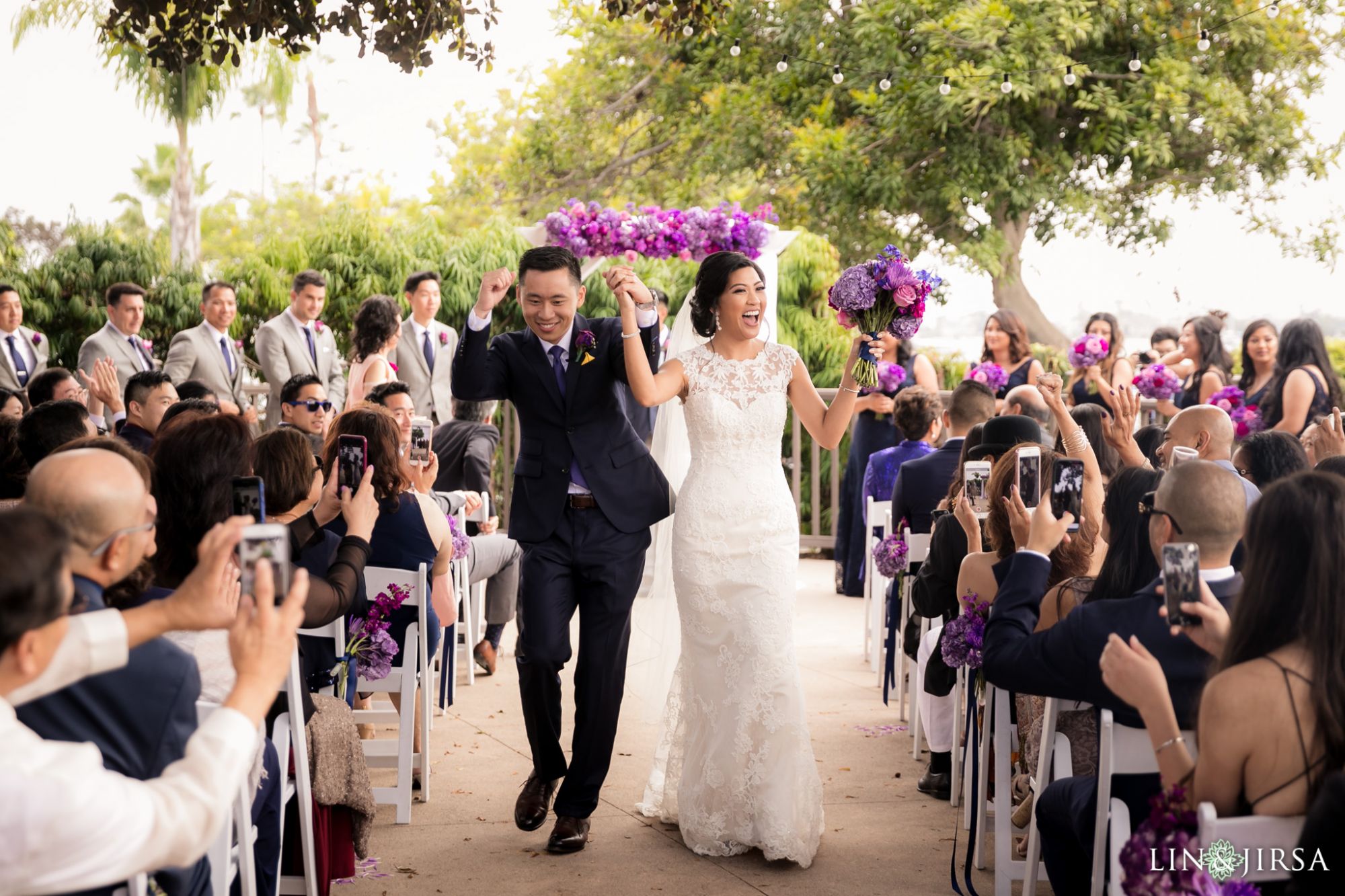 hyatt regency mission bay san diego wedding photography aisle