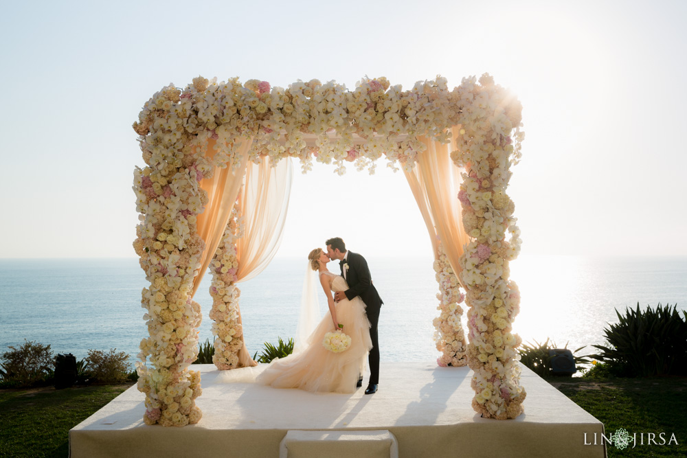 Orange County Jewish wedding photographer synagogue chuppah hora