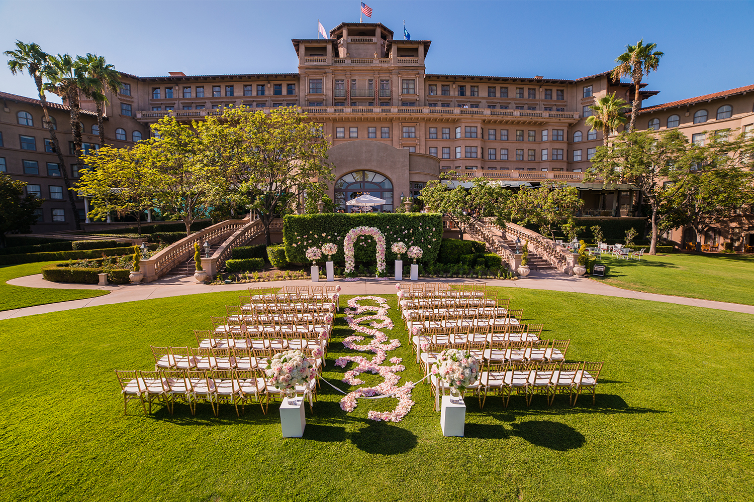 Langham Pasadena  wedding 