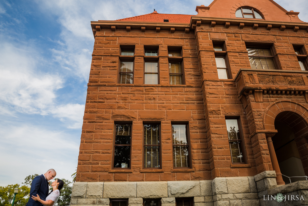 orange county courthouse wedding ceremony