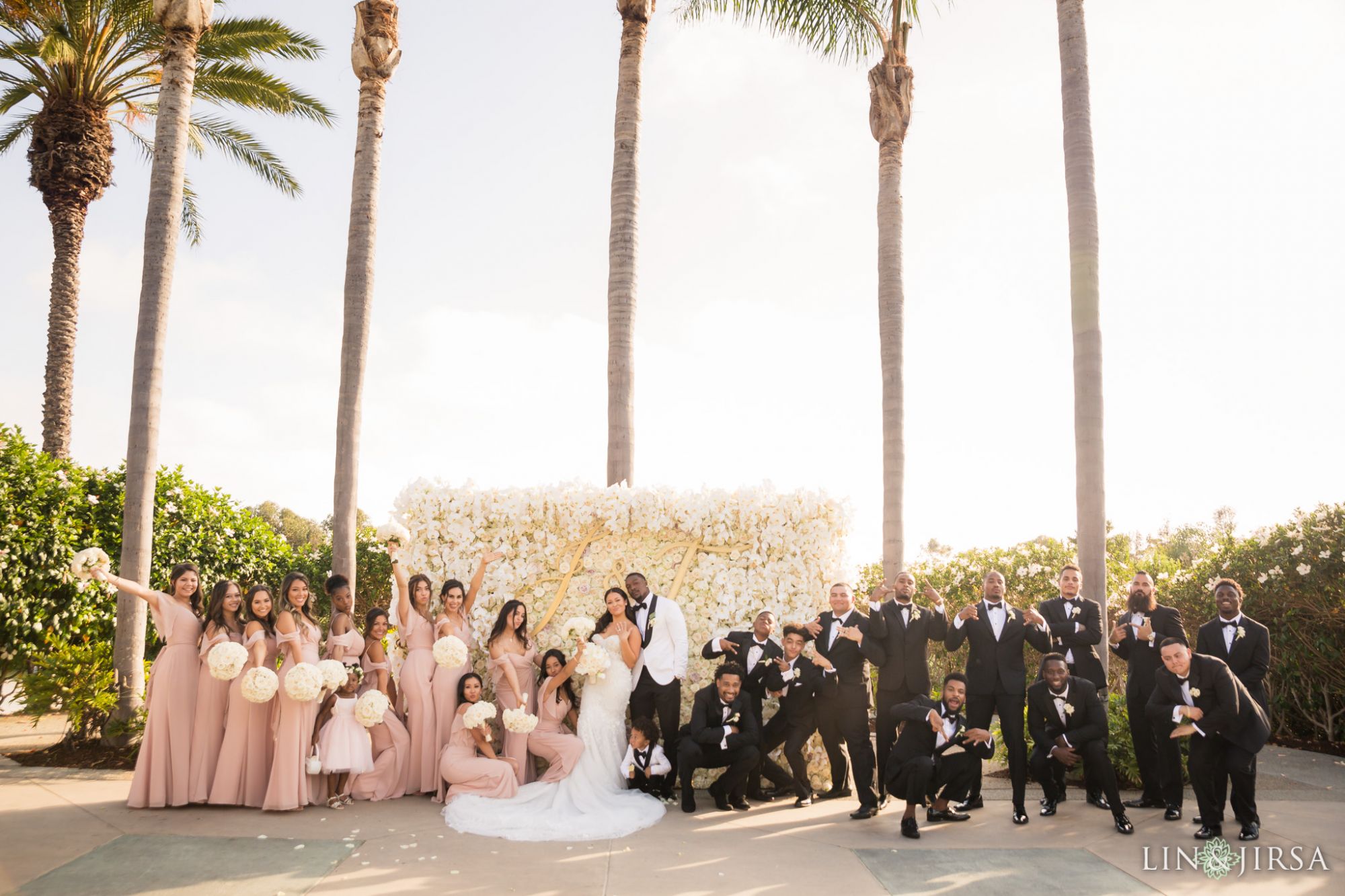 park hyatt aviara san diego wedding photography bridal party