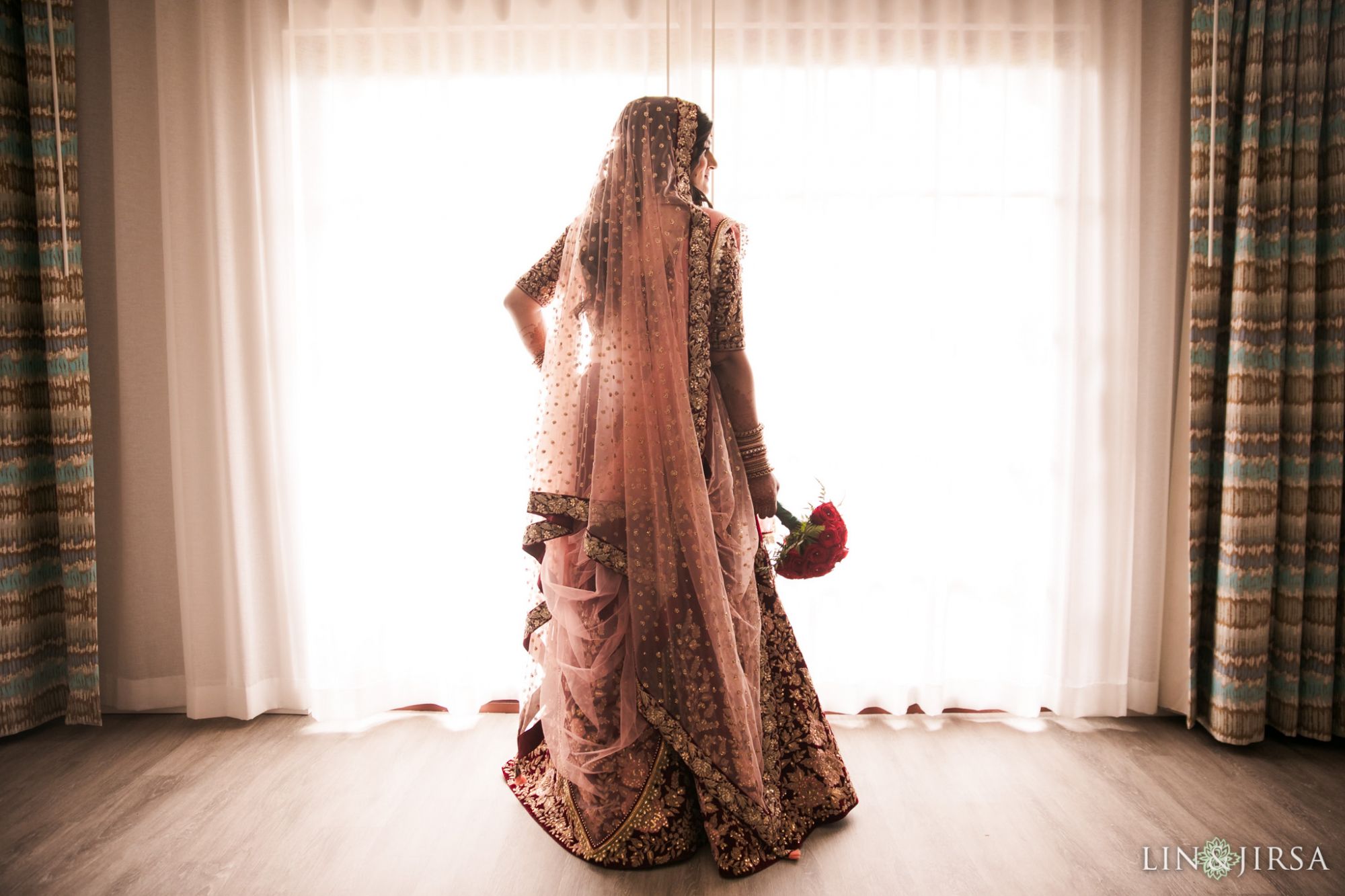 sheraton carlsbad resort indian wedding photography bride prep