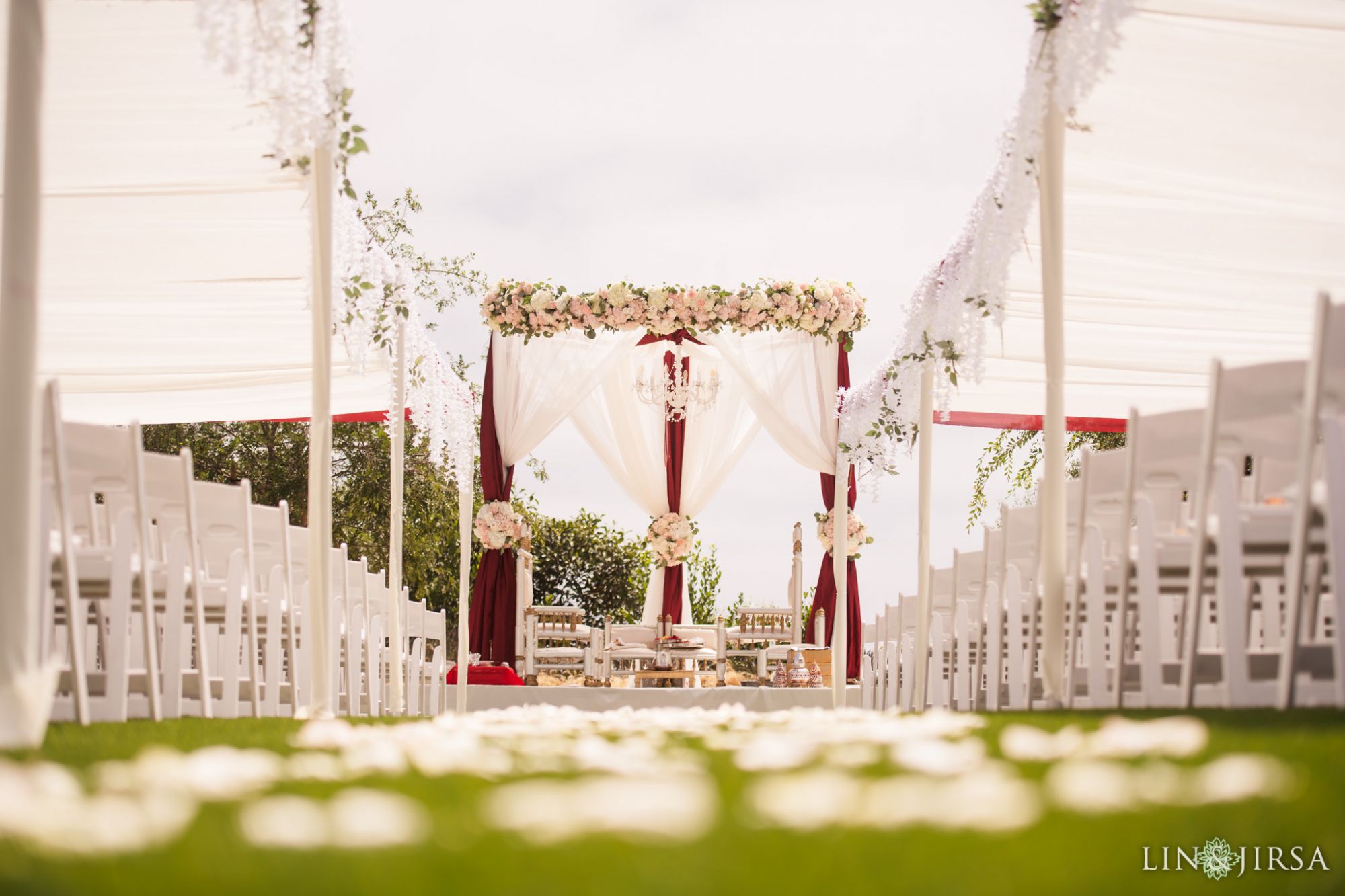 sheraton carlsbad resort indian wedding photography ceremony