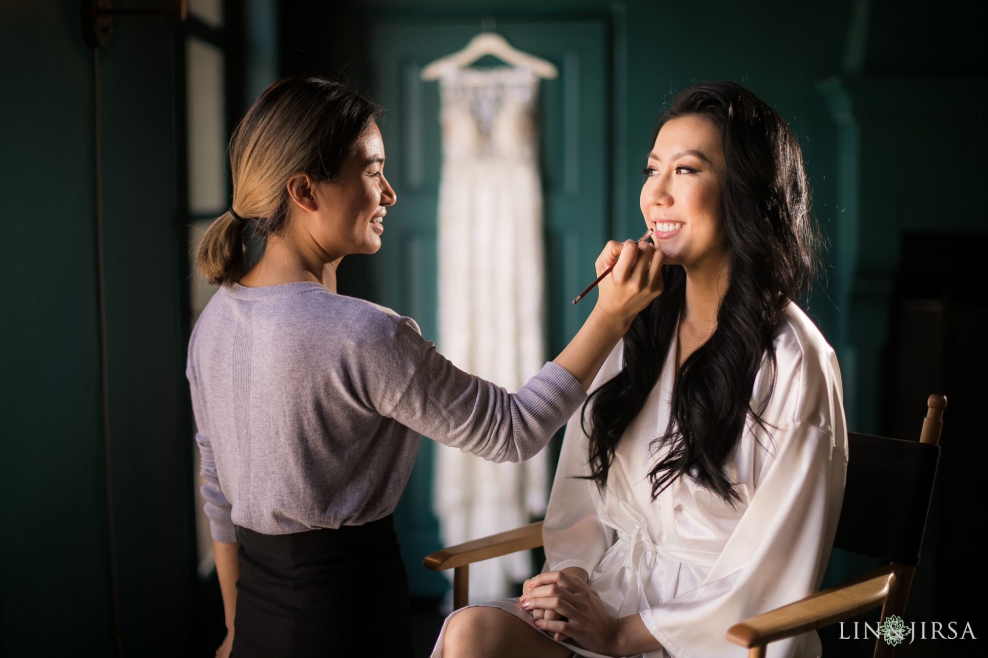 vibiana los angeles wedding photography Kelly Zhang Makeup and Hair Studio